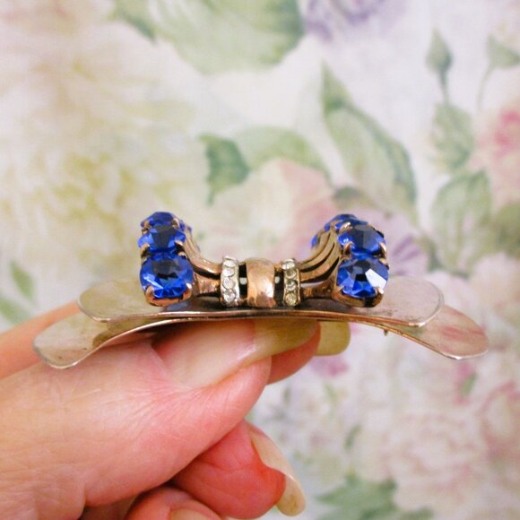 SCEPTRON Reinad Sterling Vermeil Book Piece Brooch ~ RARE Designer Brooch - Picture 13 of 16